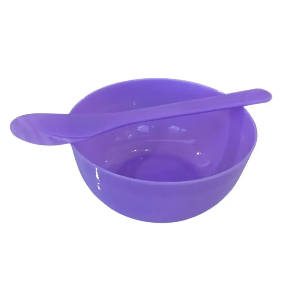 BOWL CON ESPATULA LILA