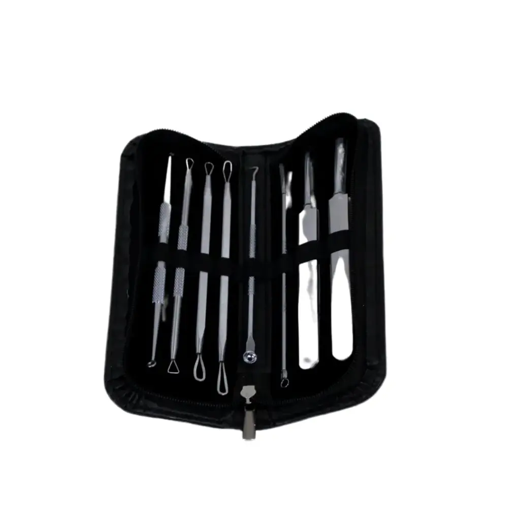 KIT SACACOMDEON ROSA/PLATA 8 PZAS