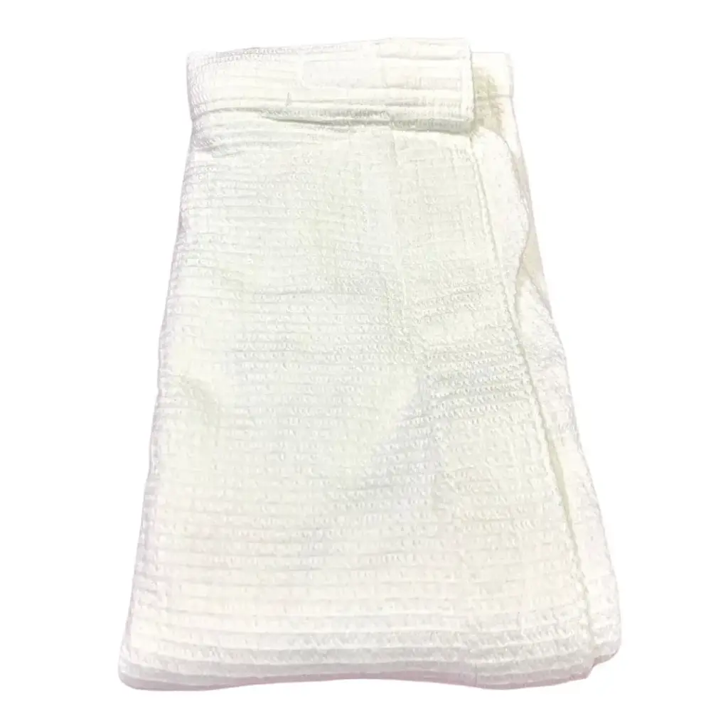SALIDA DE BAÑO BLANCA PARA DAMA