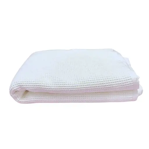 [71206] CUBRECAMILLA BLANCA ECOBAMBU