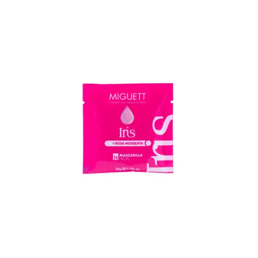 [10943] MASCARILLA PLASTICA ROSA MOSQUETA 20GR